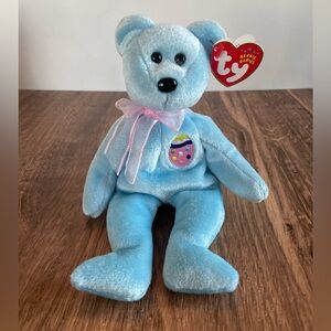 3 FOR $25: Authentic TY Beanie Babies Eggs II the Bear, 2001. NWT